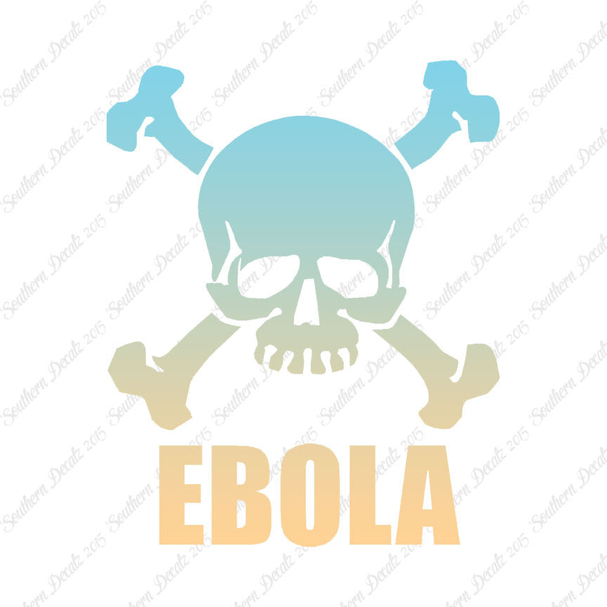 Skull Crossbones Ebola