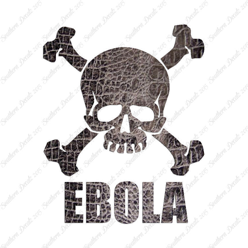Skull Crossbones Ebola