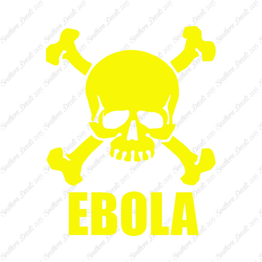Skull Crossbones Ebola