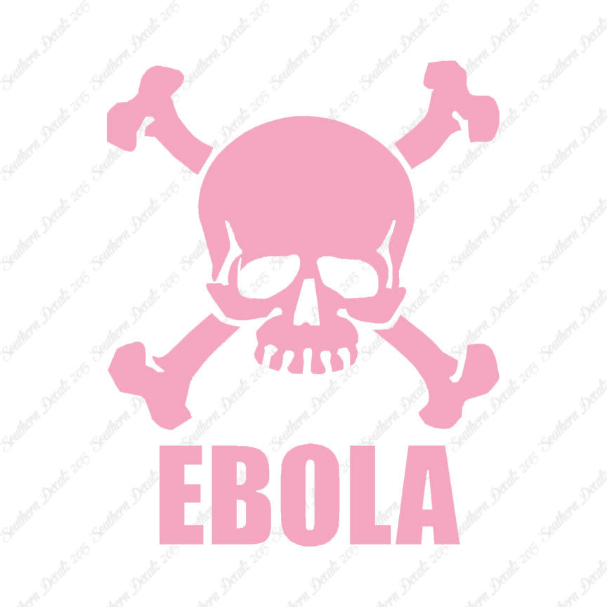 Skull Crossbones Ebola