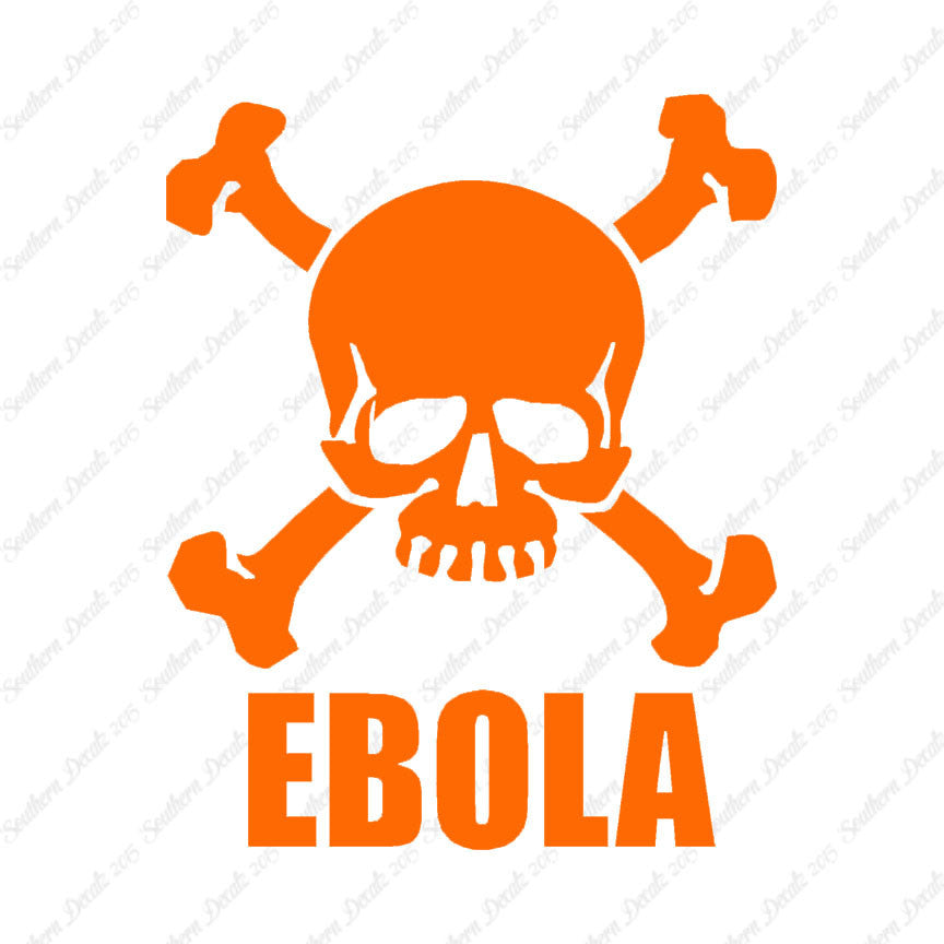 Skull Crossbones Ebola