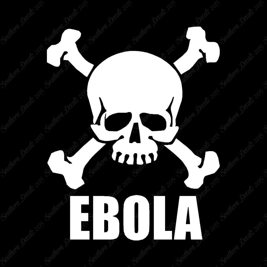 Skull Crossbones Ebola