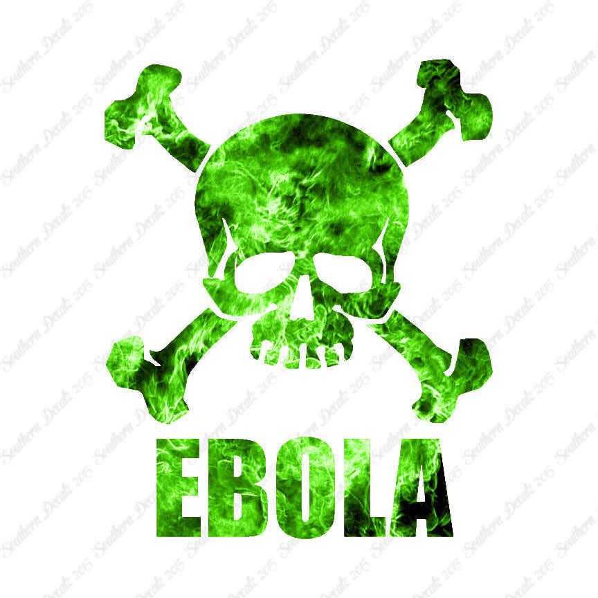 Skull Crossbones Ebola