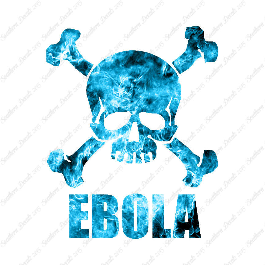 Skull Crossbones Ebola