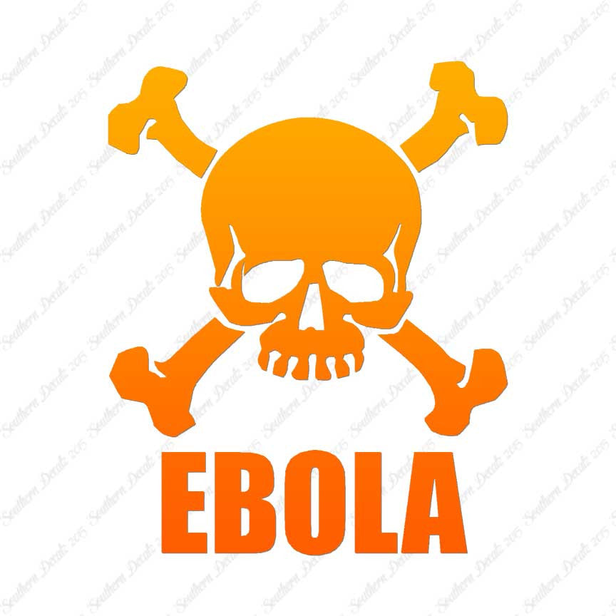 Skull Crossbones Ebola