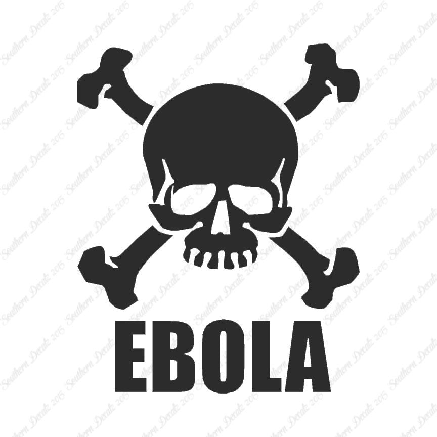 Skull Crossbones Ebola