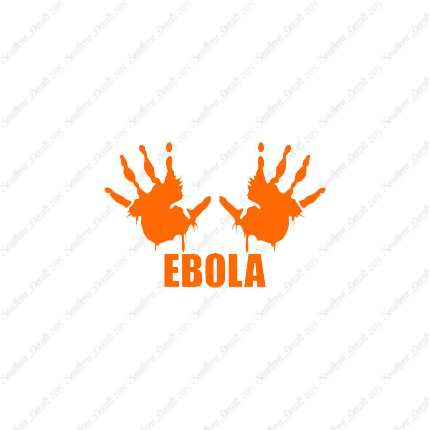 Bloody Hands Ebola