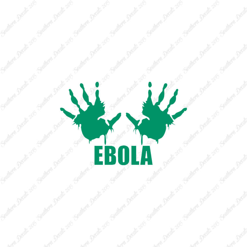Bloody Hands Ebola