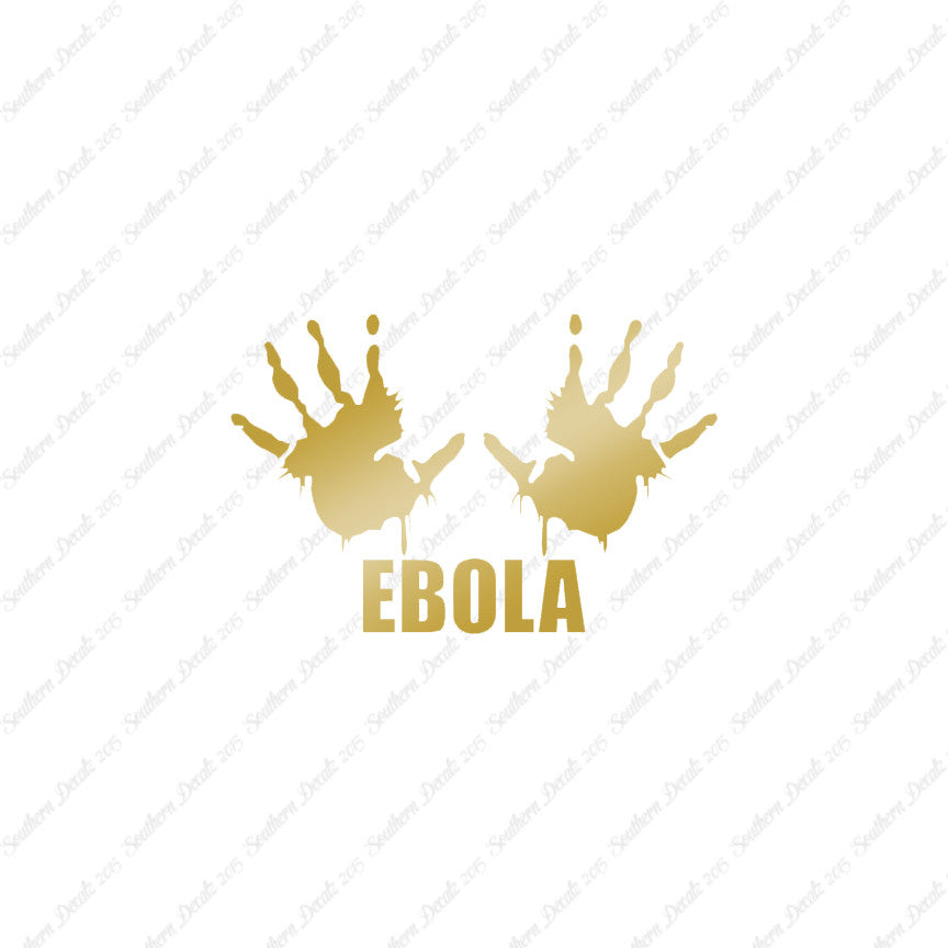 Bloody Hands Ebola