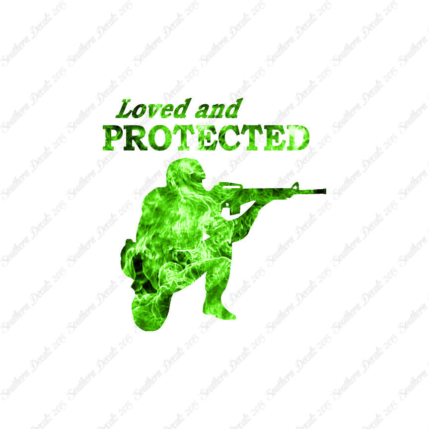 Loved And Protected Soldier Army