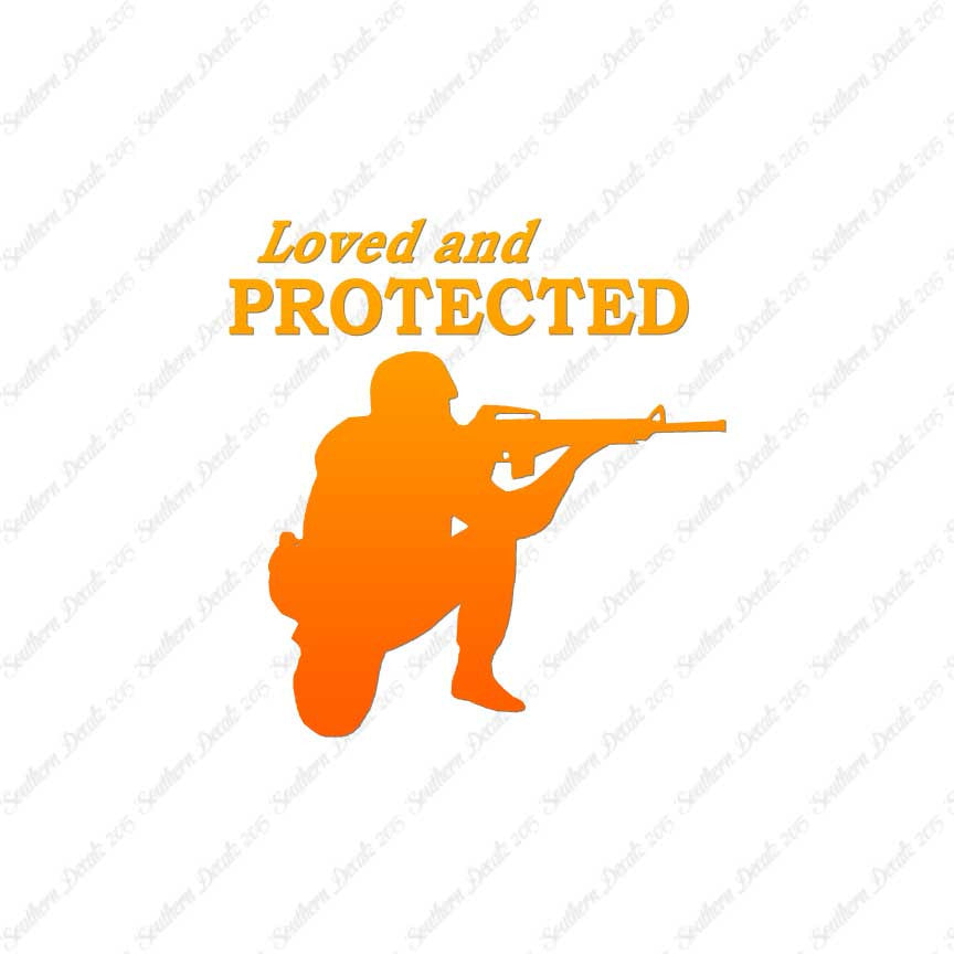 Loved And Protected Soldier Army