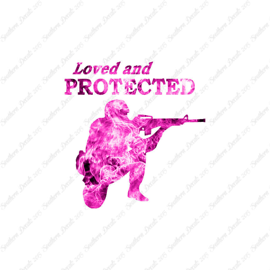 Loved And Protected Soldier Army