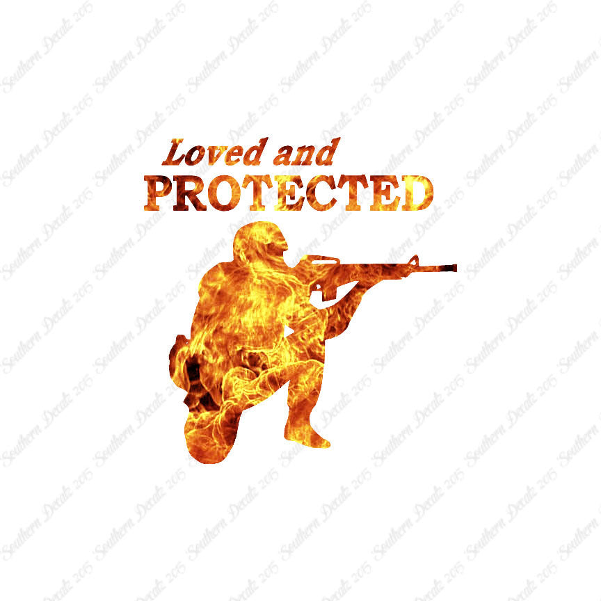 Loved And Protected Soldier Army