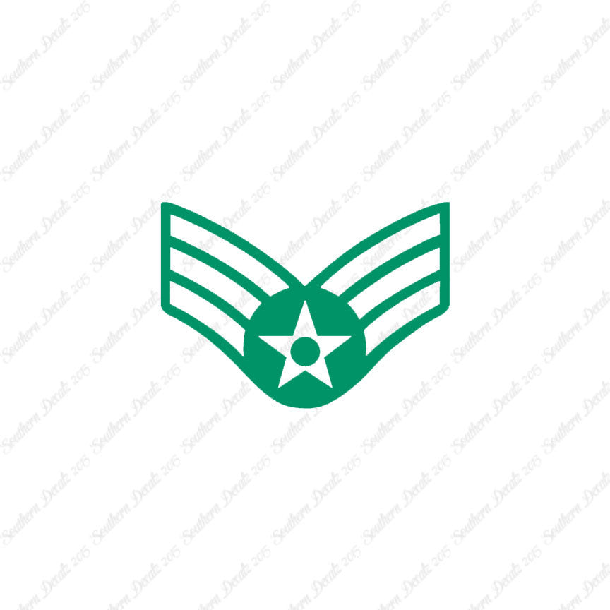 Senior Airman Air Force Patch