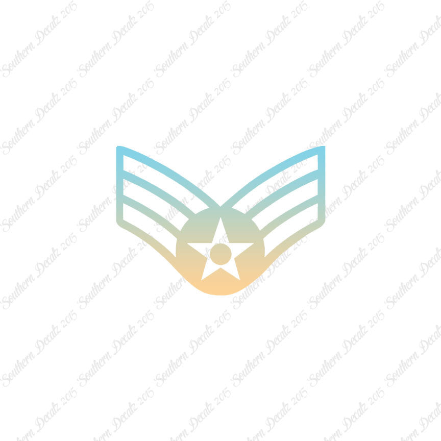 Senior Airman Air Force Patch