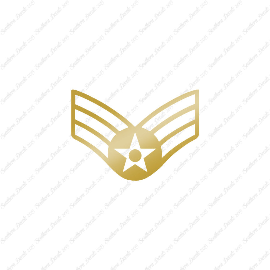 Senior Airman Air Force Patch