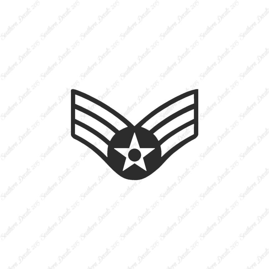 Senior Airman Air Force Patch