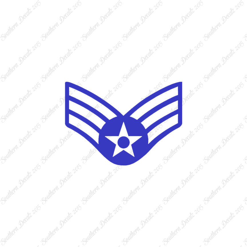 Senior Airman Air Force Patch
