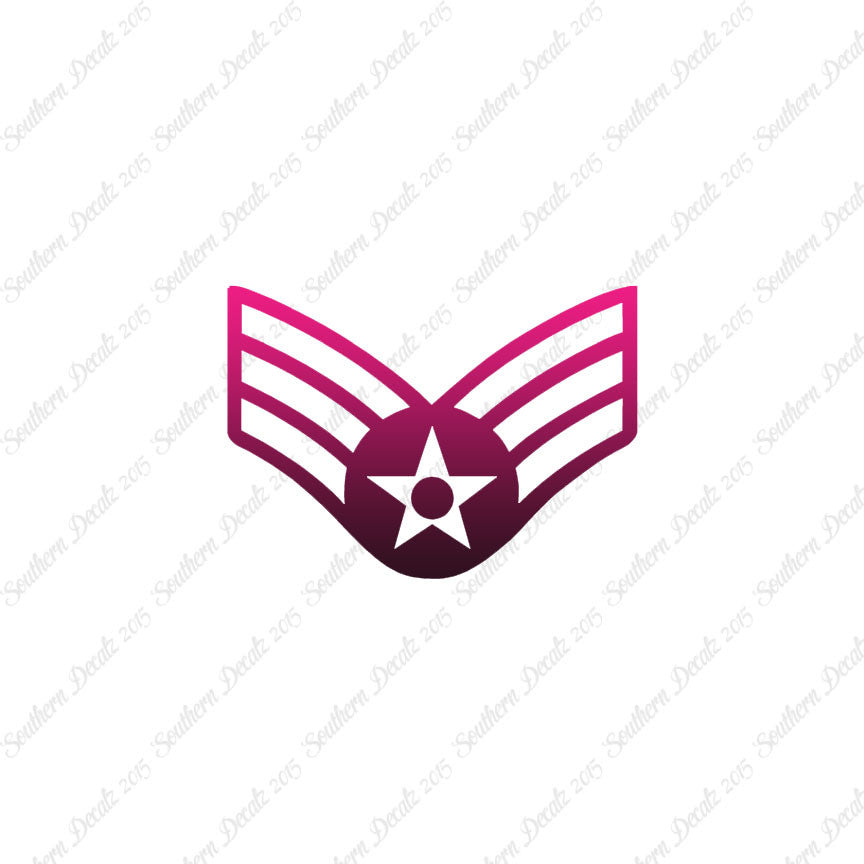 Senior Airman Air Force Patch