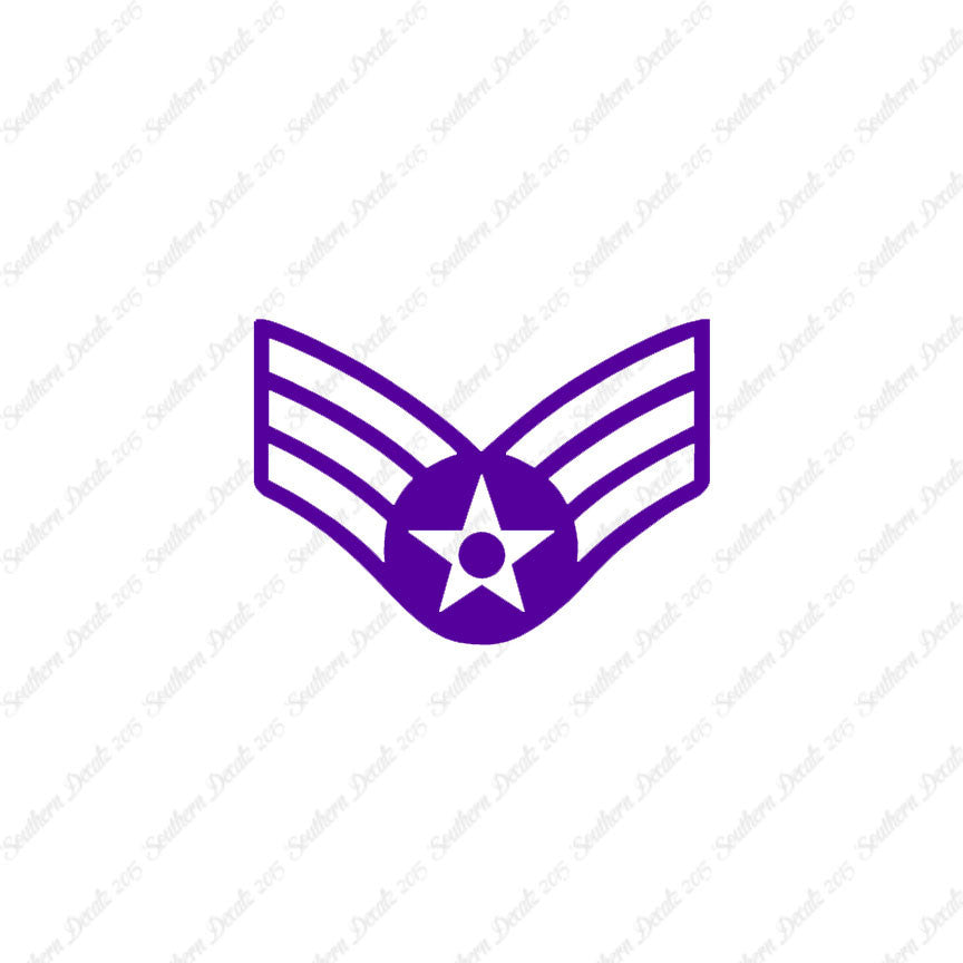 Senior Airman Air Force Patch