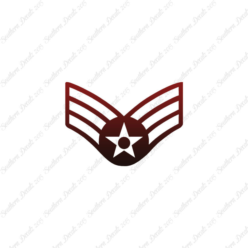 Senior Airman Air Force Patch