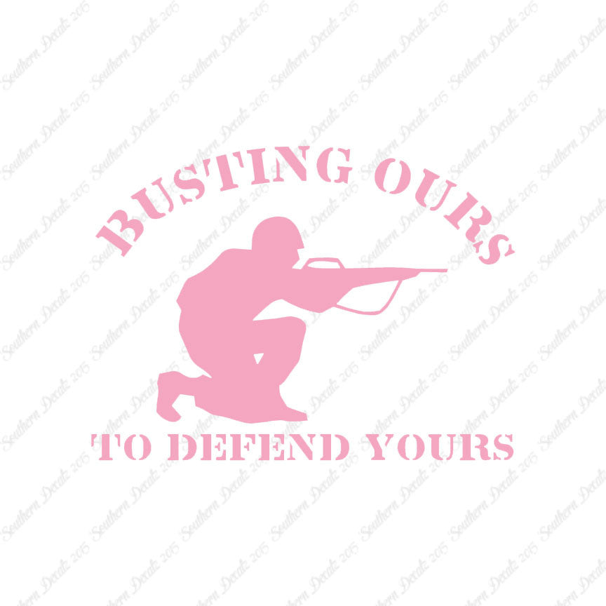 Busting Ours Defend Yours Soldier