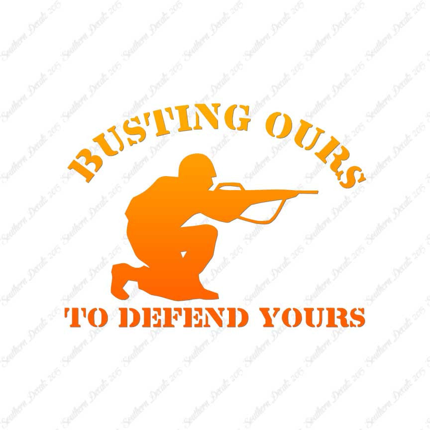 Busting Ours Defend Yours Soldier