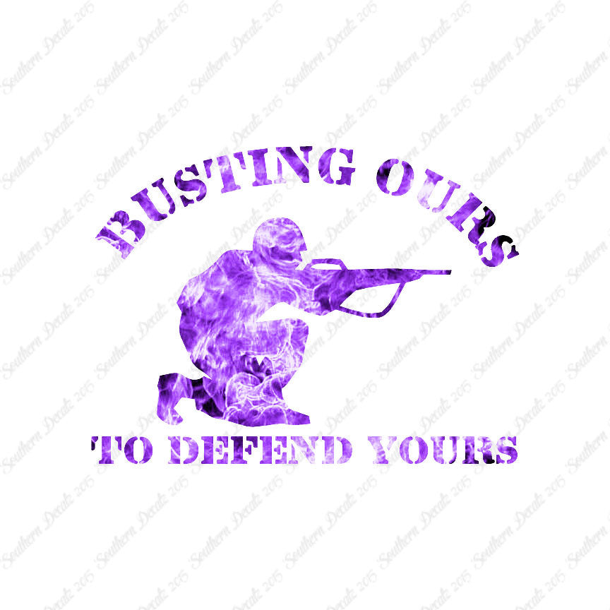 Busting Ours Defend Yours Soldier