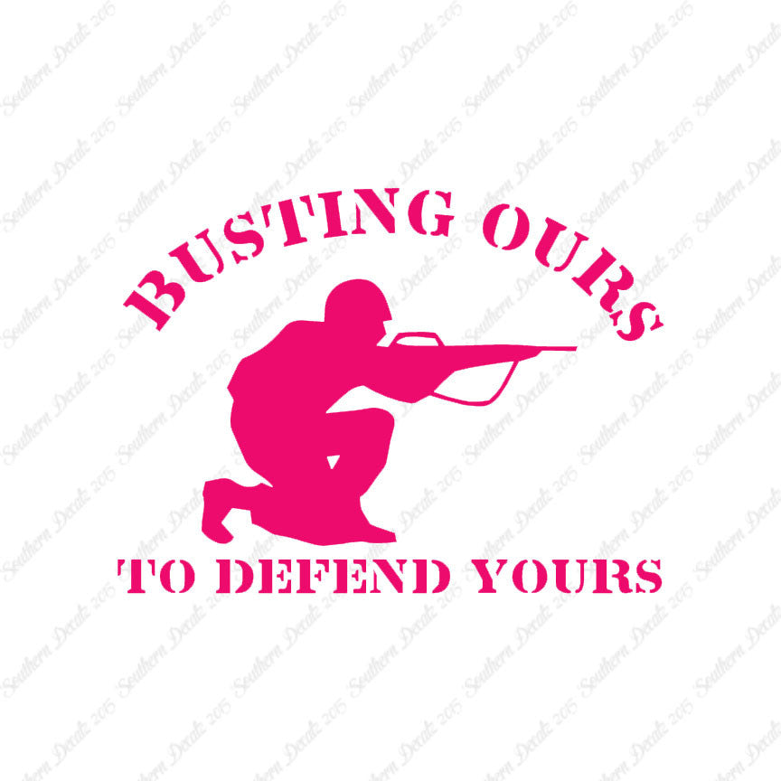 Busting Ours Defend Yours Soldier