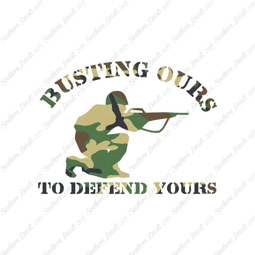 Busting Ours Defend Yours Soldier