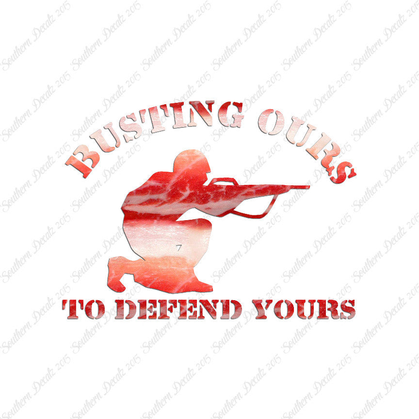 Busting Ours Defend Yours Soldier