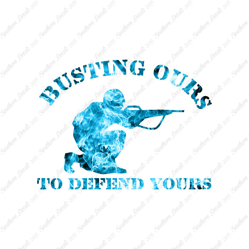 Busting Ours Defend Yours Soldier