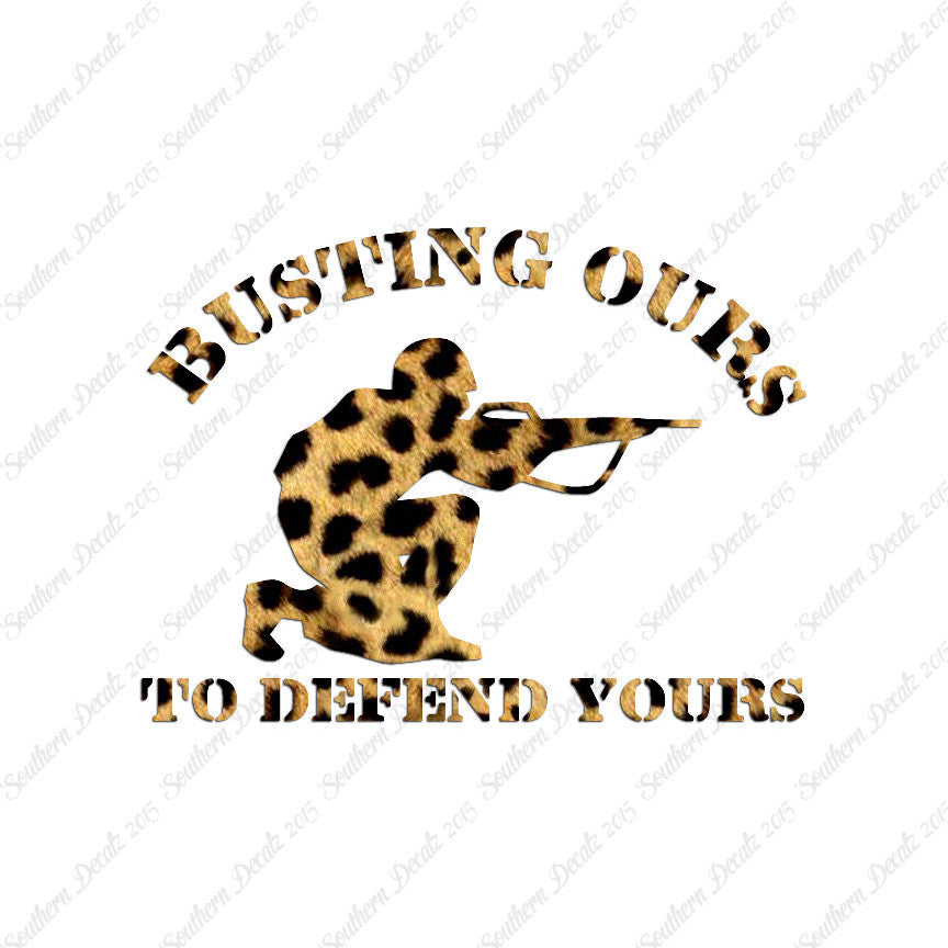 Busting Ours Defend Yours Soldier