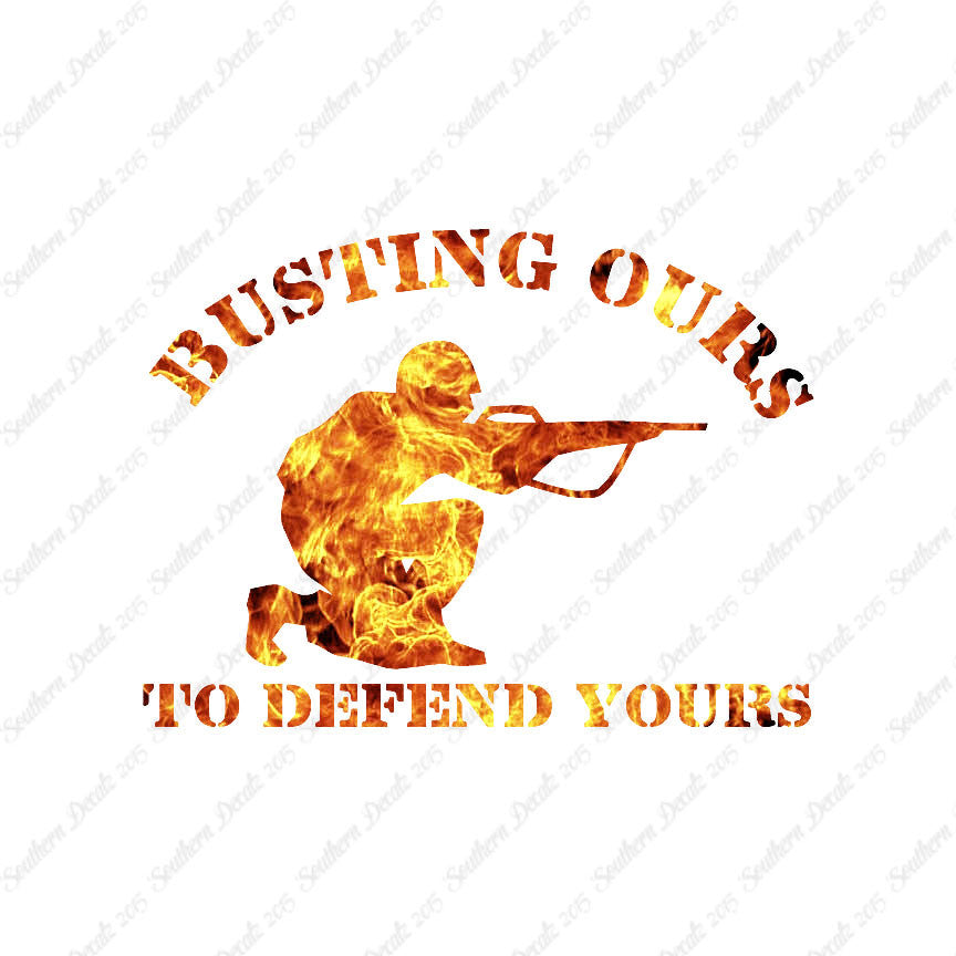 Busting Ours Defend Yours Soldier