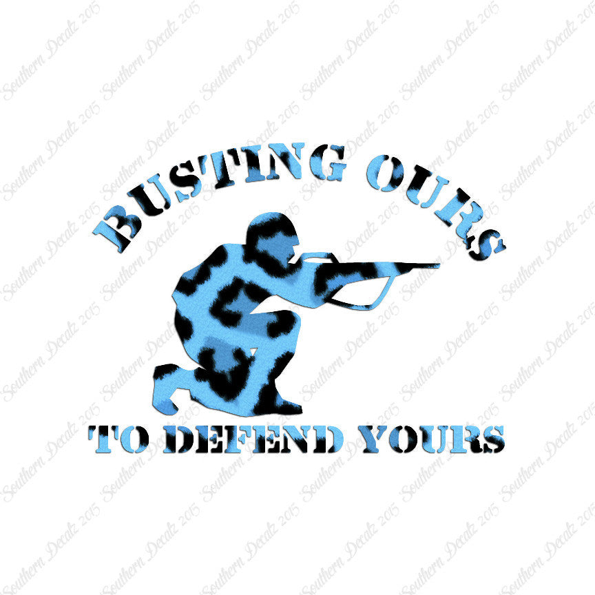 Busting Ours Defend Yours Soldier