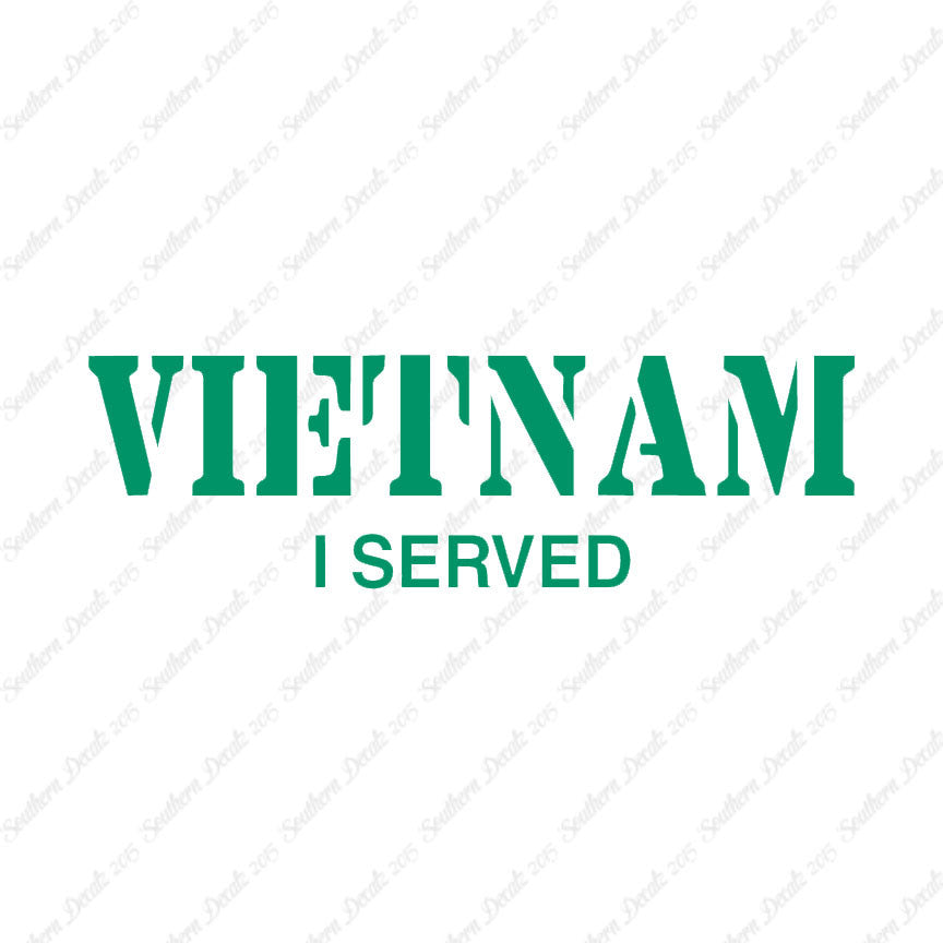 Vietnam I Served