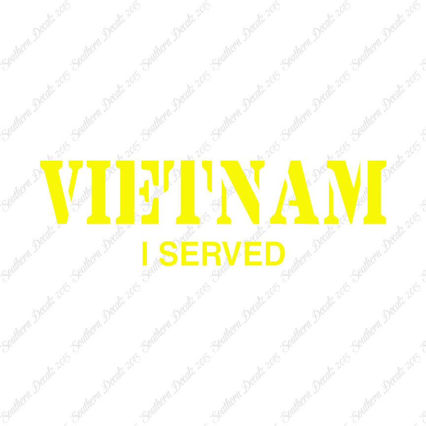 Vietnam I Served