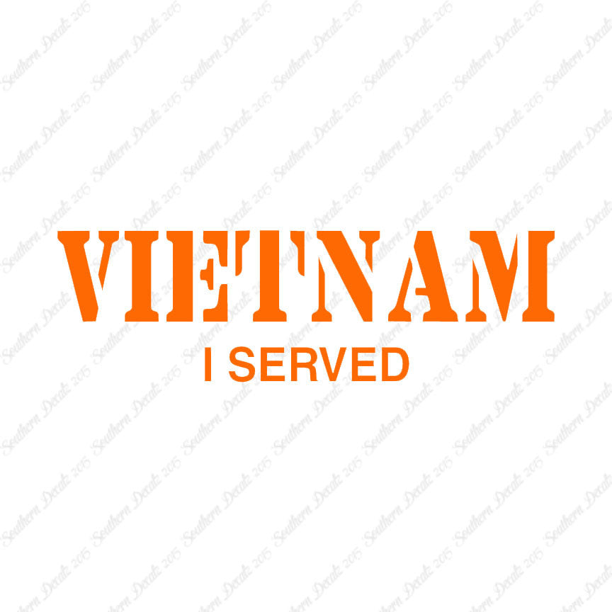 Vietnam I Served