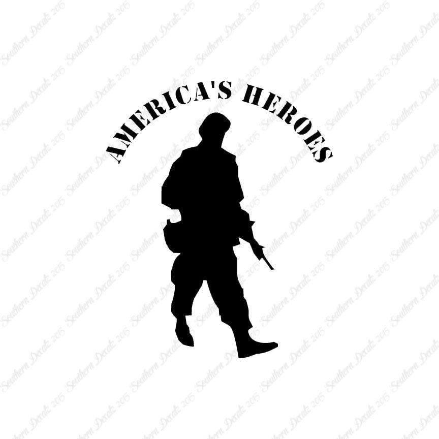 America's Heroes Army Soldier