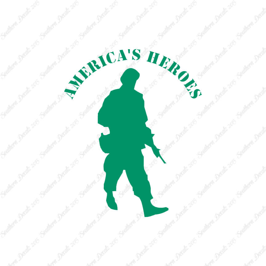 America's Heroes Army Soldier