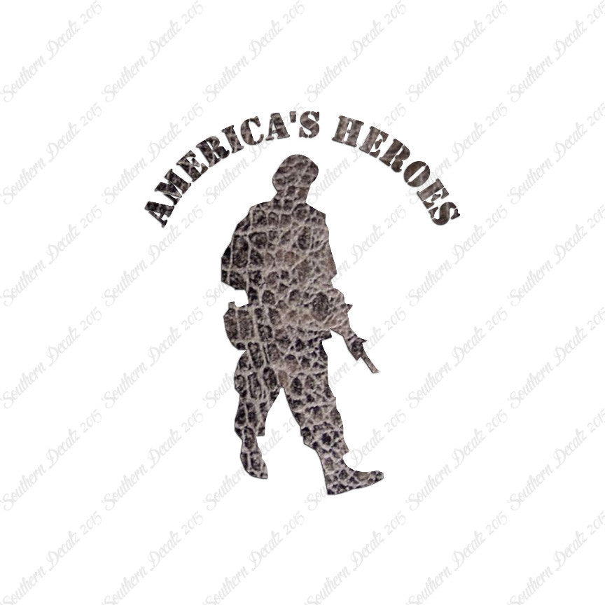 America's Heroes Army Soldier