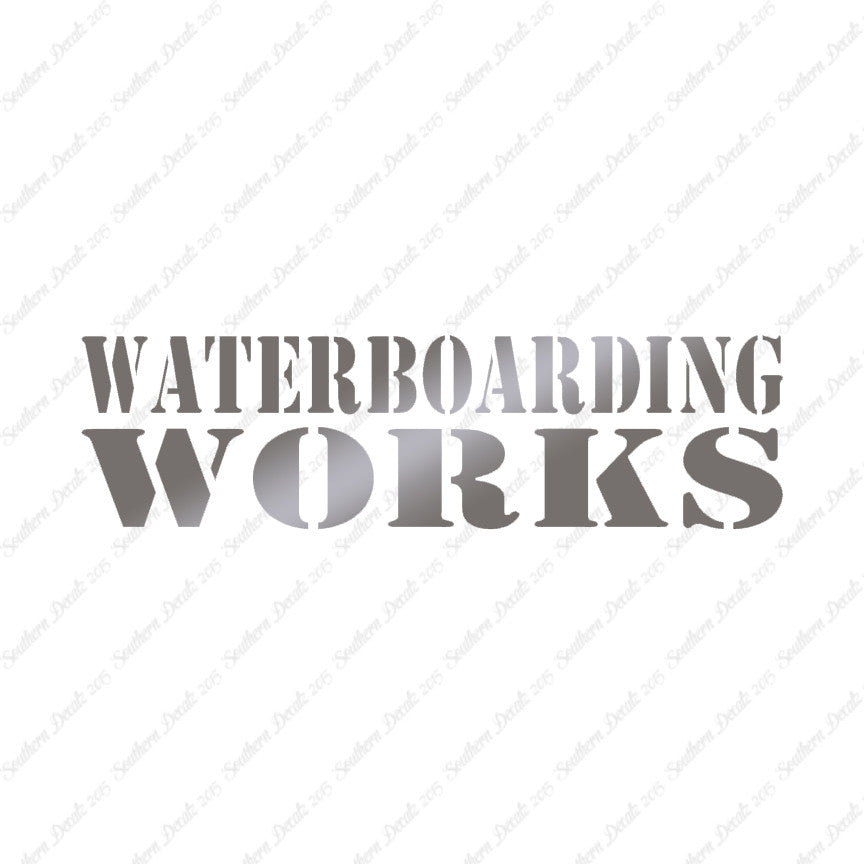 Waterboarding Works