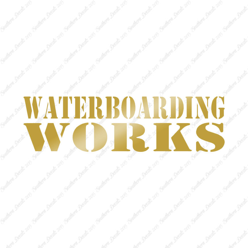 Waterboarding Works