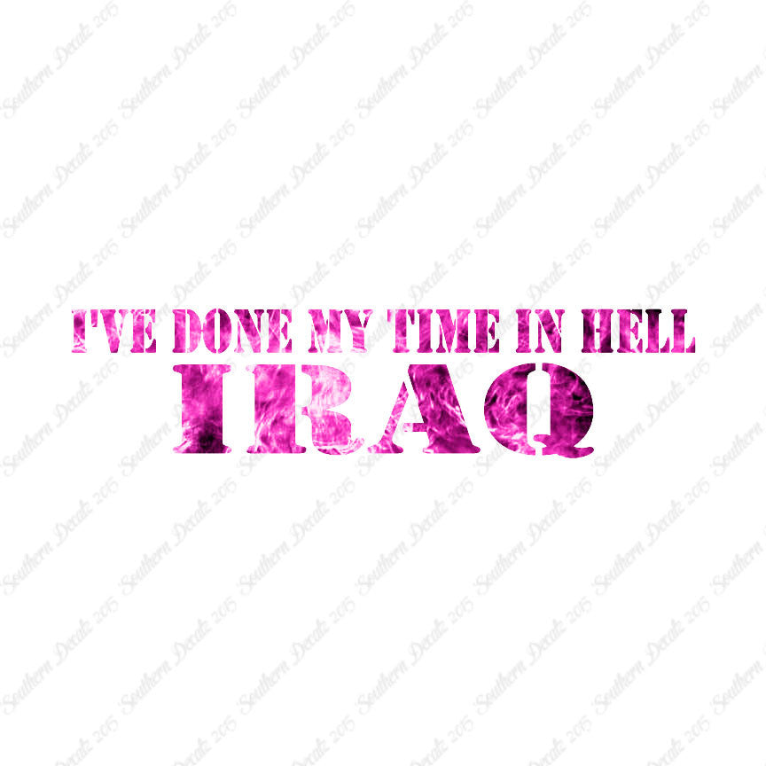 Done Time In Hell Iraq