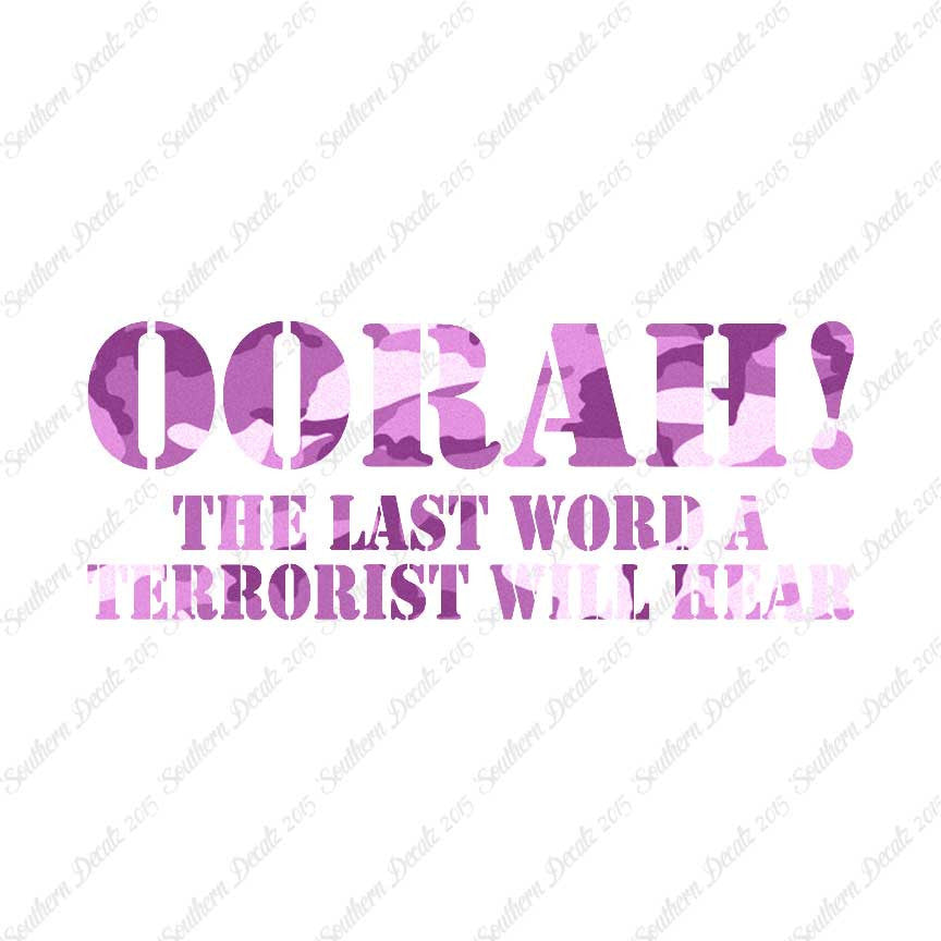 Oorah Last Word Terrorist Hear
