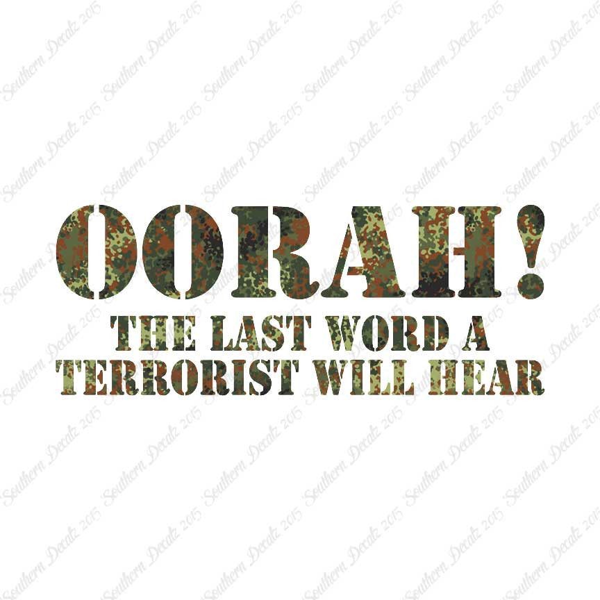Oorah Last Word Terrorist Hear