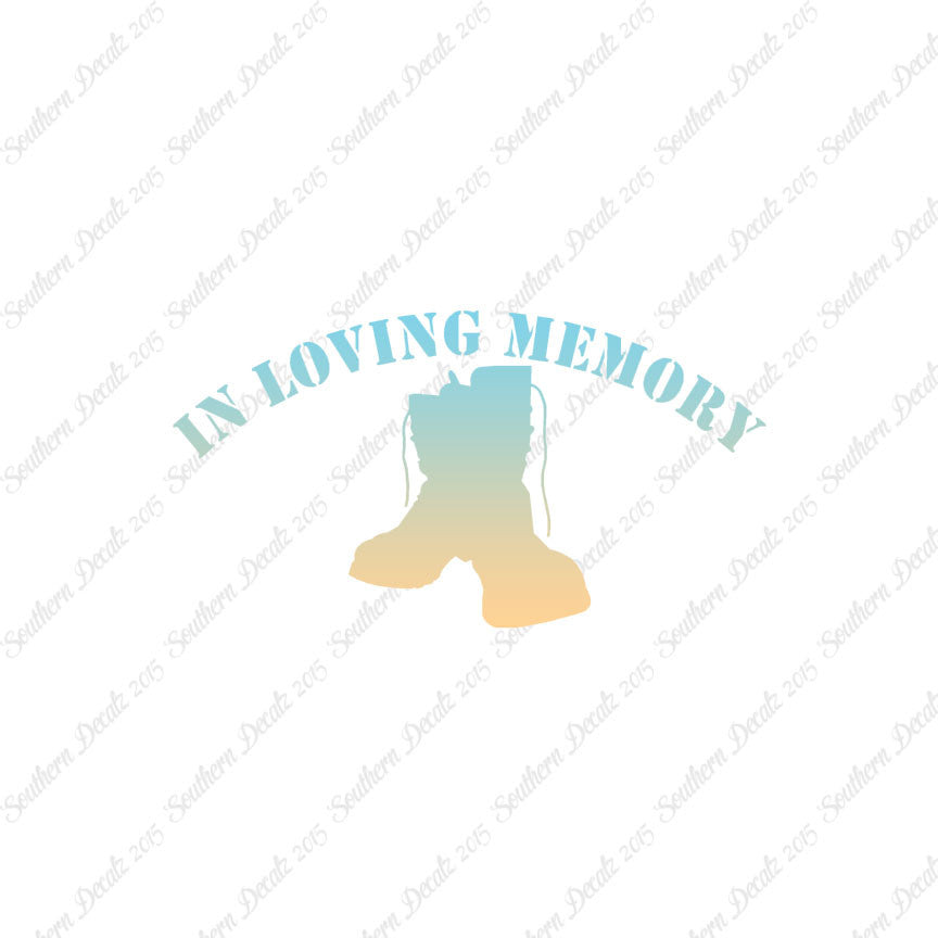 In Loving Memory Boots Memorial