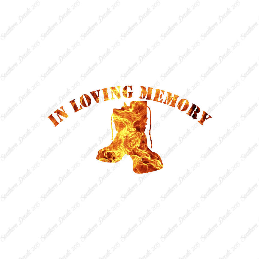 In Loving Memory Boots Memorial