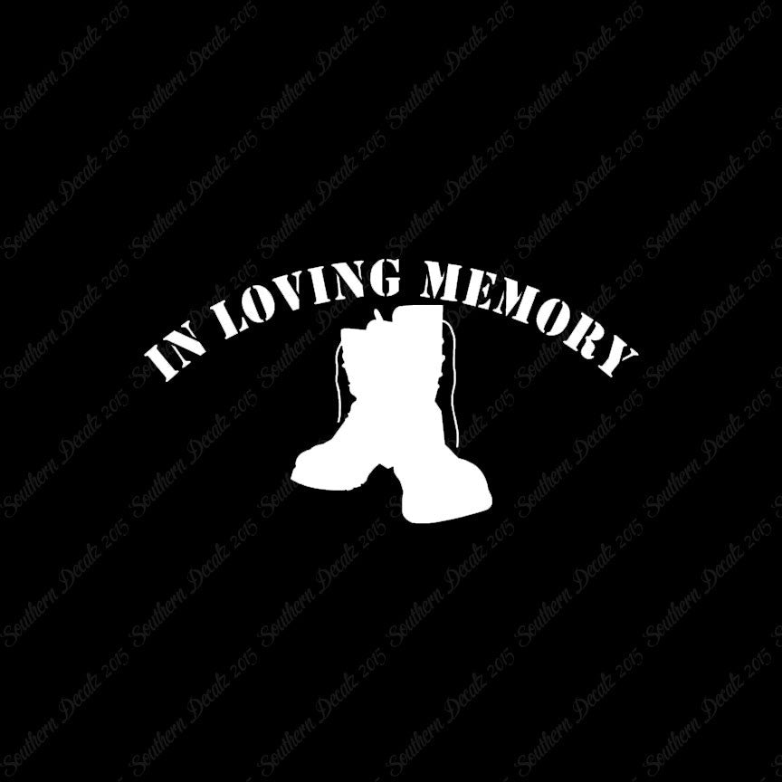 In Loving Memory Boots Memorial