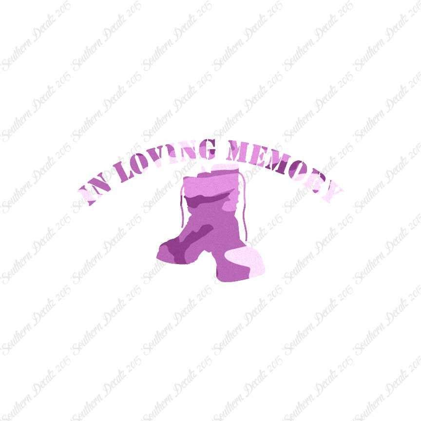 In Loving Memory Boots Memorial
